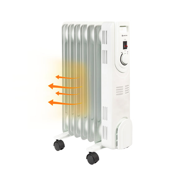 CYRA45-7 160 sq 2024 ft Oil Filled Electric Radiator Heater