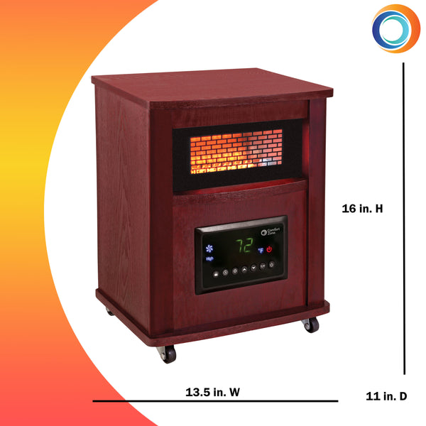 Comfort hotsell Zone Portable Infrared Heater with remote CZ2011P