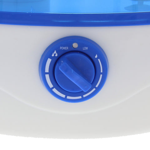 Comfort Zone Whisper-Quiet Cool Mist Digital Ultrasonic Humidifier 